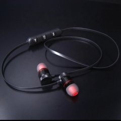 Sports Mıknatıslı Bluetooth Kulaklık Siyah