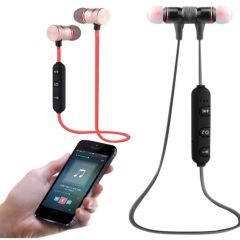 Sports Mıknatıslı Bluetooth Kulaklık Siyah
