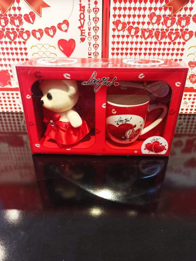 Sevimli Ayıcıklı Bardak Kaşık Seti