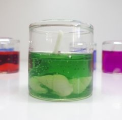 Renkli Jel Mum 6 Adet