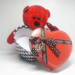 Sevgiliye Hediye Paketi Ayıcık Kutulu