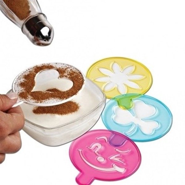 Pasta Süsleme Şablonu 4 Adet