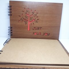 Ahşap Eskitme Fotoğraf Albümü