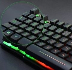 Led Işıklı K9 Multimedya Oyuncu Klavye