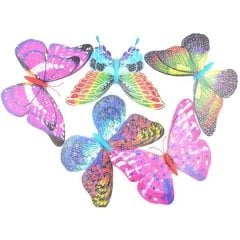 Saksı Kelebekleri Büyük Boy 5 Adet