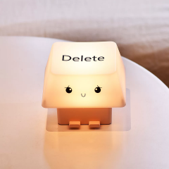 Delete Tasarımlı Dekoratif Gece Lambası