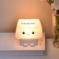 Delete Tasarımlı Dekoratif Gece Lambası