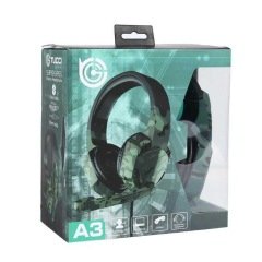 TUCCI A3 Profesyonel Kamuflaj Desen Mikrofonlu Oyuncu Kulaklık