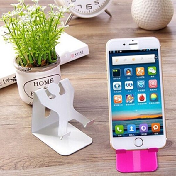 İnsan Şeklinde Cep Telefonu Standı Metal