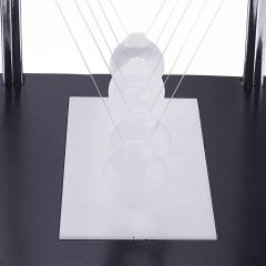 Led Işıklı Newton Balans Denge Topları Büyük Boy