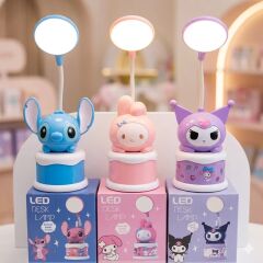 Kuromi / My Melody / Stitch Şarjlı LED Masa Lambası