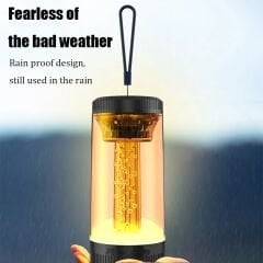 Işıklı Bluetooth Hoparlör Ses Bombası Yüksek Ses Kamp Gece Lamba Kablosuz Speaker