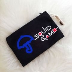 Squid Game Şemsiye Bez Kalemlik Cüzdan