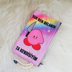 Yar Ben Belanın Ta Kendisiyim Bez Kalemlik Cüzdan