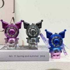 Kuromi Metalik Tasarımlı USB Şarjlı El Fanı