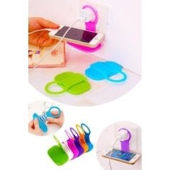 Telefon Tutucu Priz İçin Şarj Standı