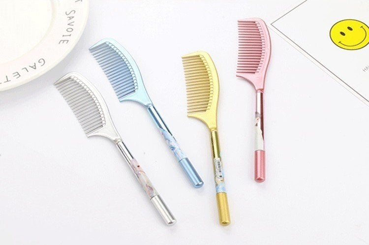 Sevimli Tarak Jel Mürekkep Kalem