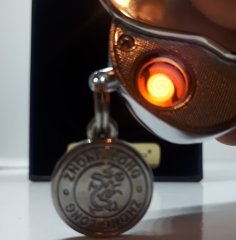 Alevsiz Kuru Kafa Usb Şarjlı Çakmak Anahtarlık