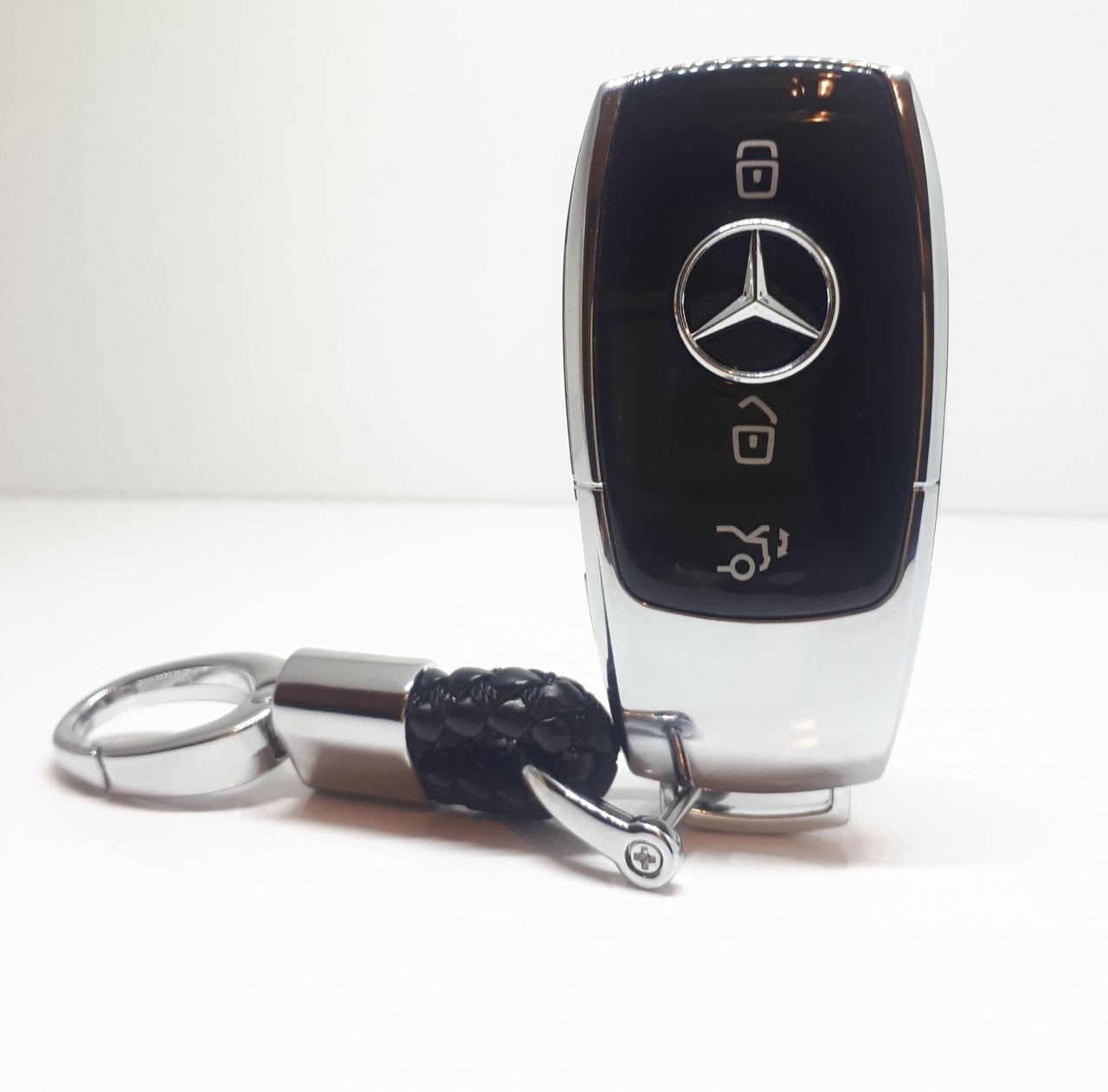 Mercedes Araba Anahtarlık Şarjlı Led Çakmak