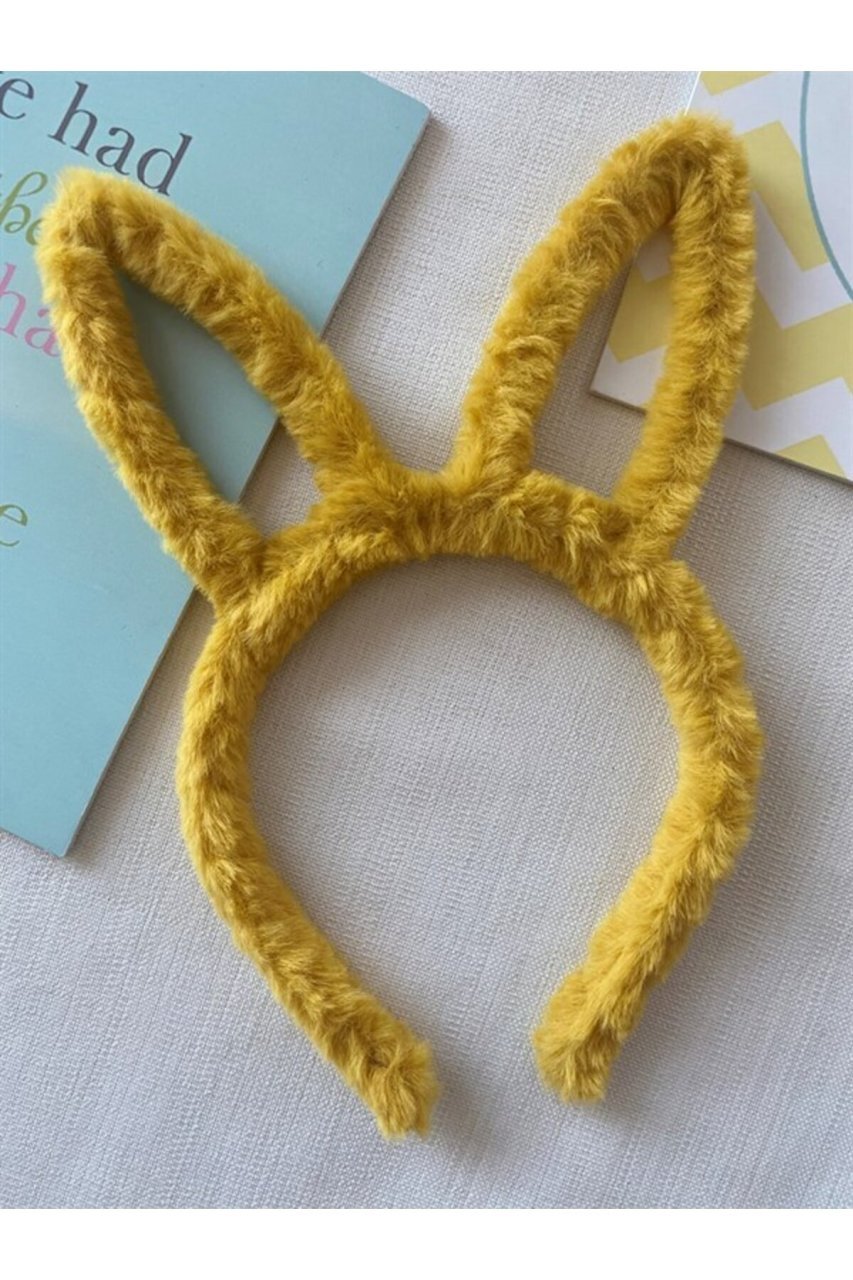 Tavşan Kulaklı Peluş Taç