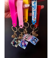 Kawaii Mini Puzzle Küp Anahtarlık