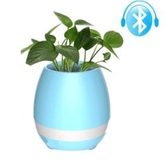 Akıllı Saksı Piyanolu Bluetooth Hoparlör Led