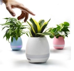 Akıllı Saksı Piyanolu Bluetooth Hoparlör Led