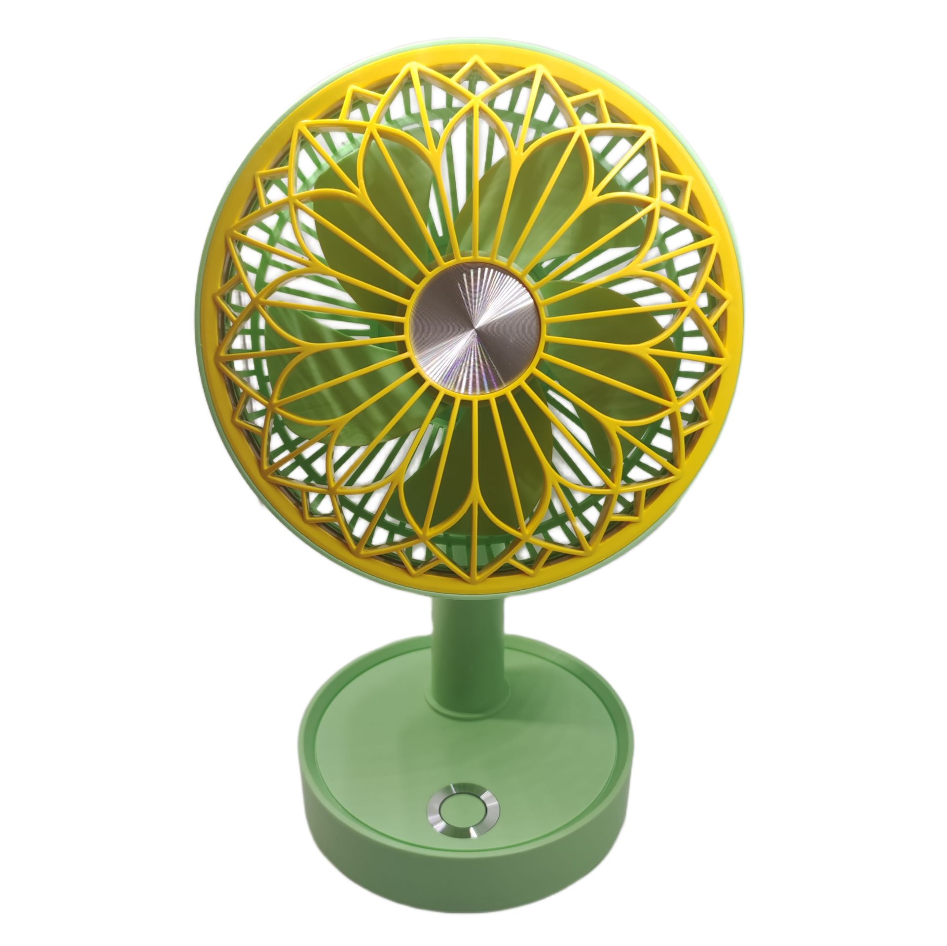 Renkli Şarjlı Fan Ayarlanabilir Masa Üstü Yüksek Performans 3 Kademeli Vantilatör Fan