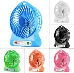 Taşınabilir Şarj Edilebilir Kademeli Mini Fan
