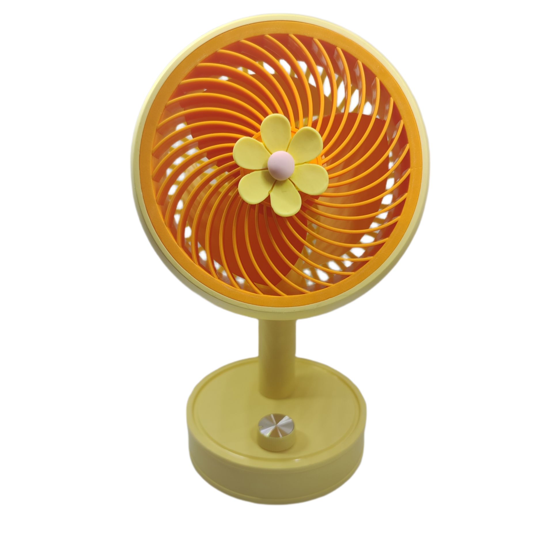 Renkli Şarjlı Fan Ayarlanabilir Masa Üstü Yüksek Performans 3 Kademeli Vantilatör Fan