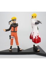 Anime Naruto Shippuden Uzumaki Minato Namikaze Ikili Figür Seti