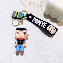 Temel Reis Popeye Karakter Lüx Anahtarlık Çanta Aksesuarı Süsü 1 Adet