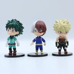 Anime My Hero Academia 5 Adet Figür Set Boku Dazai Osamu Bakugou Katsuki Mimiya Izuku Shoto Todoroki Figürleri