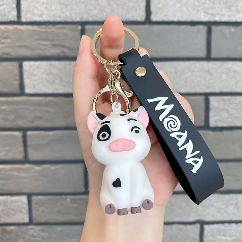 Moana Karakter Lüx Anahtarlık Çanta Aksesuarı Süsü 1 Adet