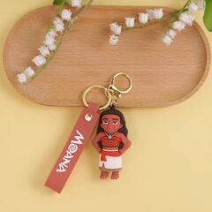 Moana Karakter Lüx Anahtarlık Çanta Aksesuarı Süsü 1 Adet