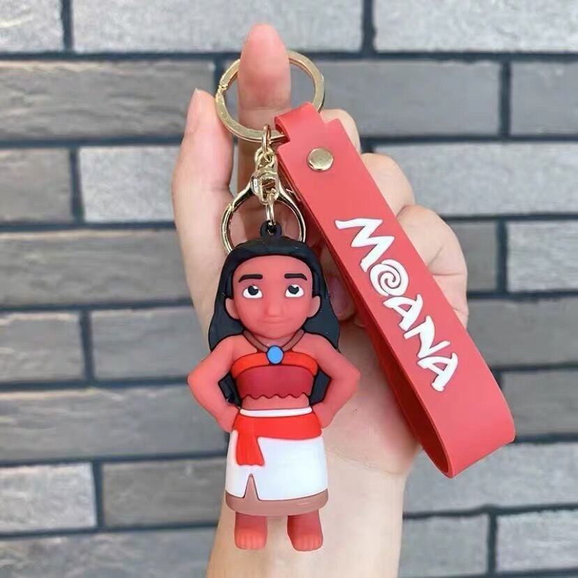 Moana Karakter Lüx Anahtarlık Çanta Aksesuarı Süsü 1 Adet