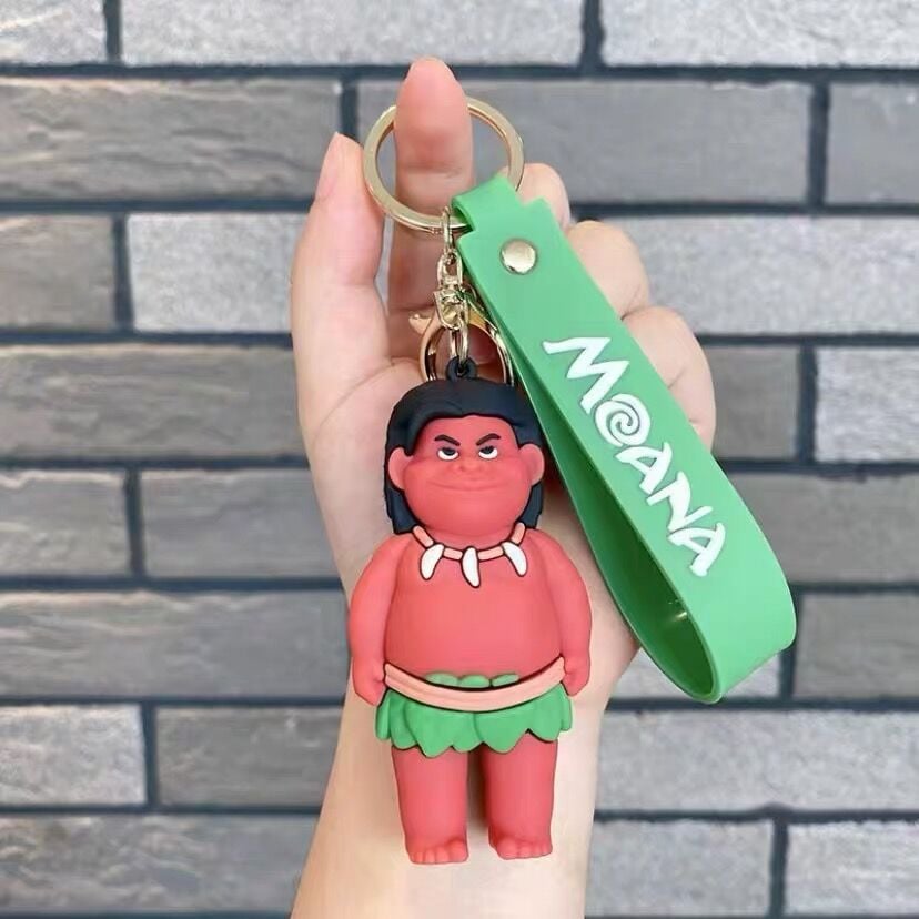 Moana Karakter Lüx Anahtarlık Çanta Aksesuarı Süsü 1 Adet