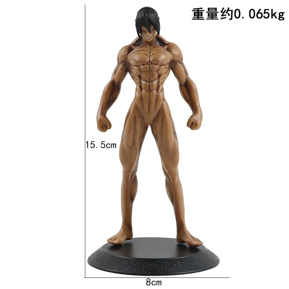Anime Attack On Titan Figür Eren Jaeger Levi Aksiyon Koleksiyon Eren Yeager Figür 15 cm