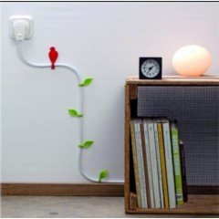 Kuş Ve Yaprak Kablo Sabitleyici