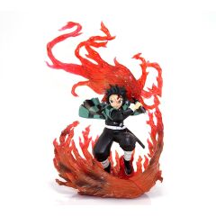 Demon Slayer Tanjiro Kamado Figür Kimetsu No Yaiba 23 cm Figür