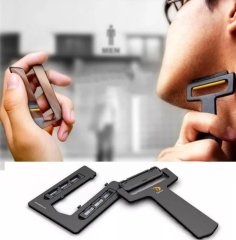 Kredi Kartı Şeklinde Traş Seti