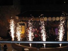 4 Adet Volkan Şelale Gösterisi (İç Mekan)