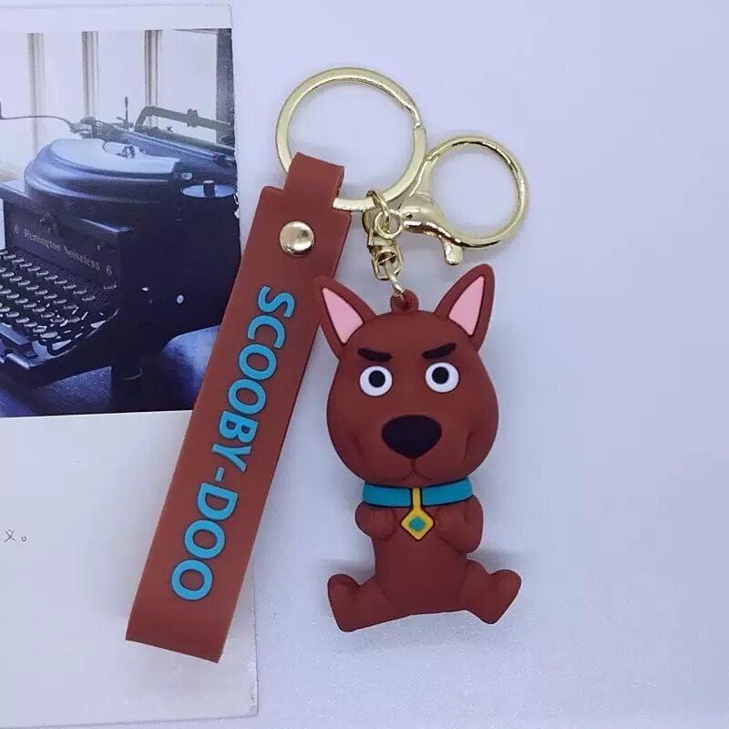 Scooby Doo Karakter Lüx Anahtarlık Çanta Aksesuarı Süsü 1 Adet