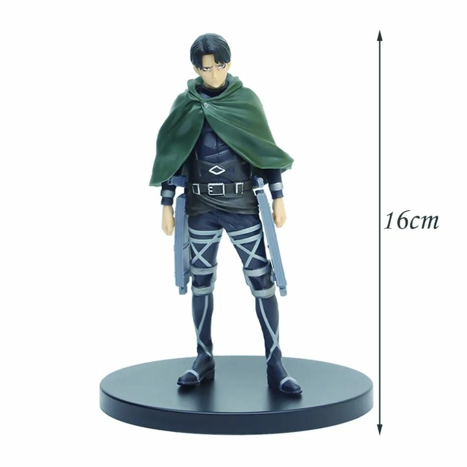 Anime Attack On Titan Levi Ackerman Figür 16 cm