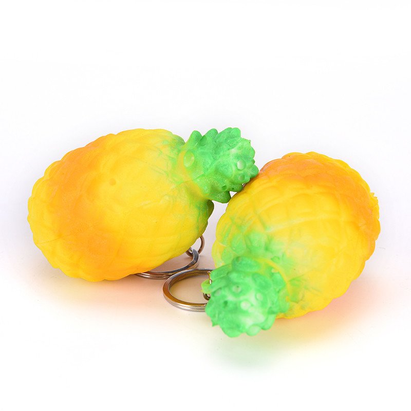 Squishy Küçük Ananas Sukuşi Anahtarlık