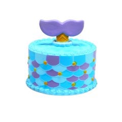 Squishy Küçük Pasta Unicorn Balık Kuyruğu Sukuşi Anahtarlık