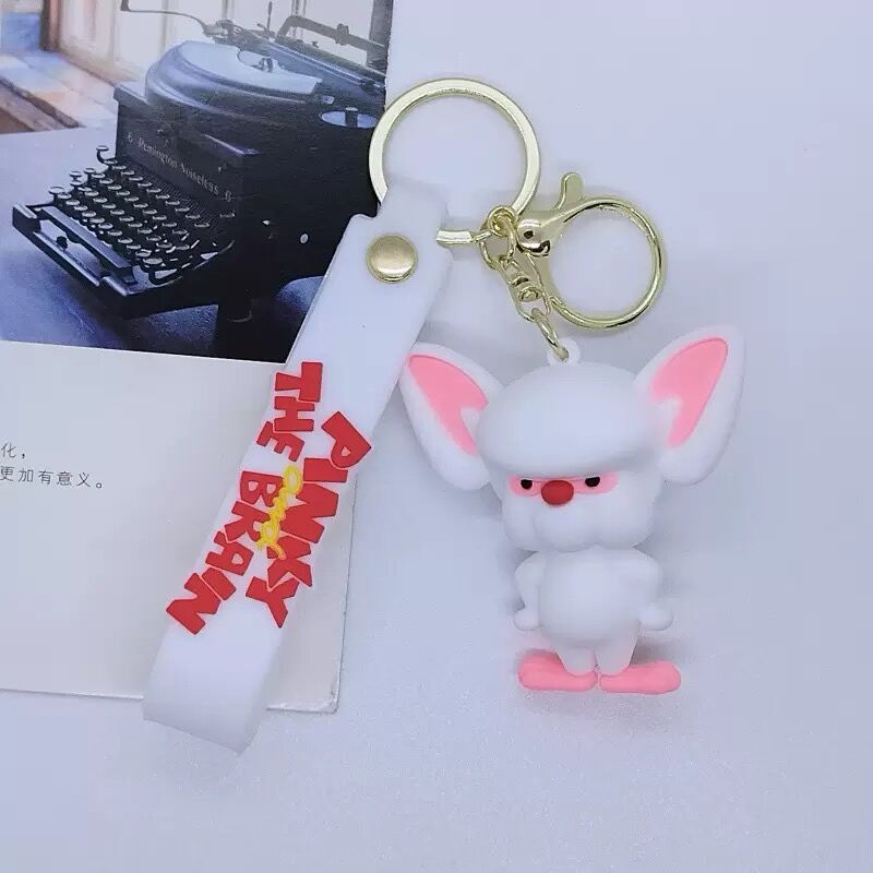 Sailor Moon Cat Pinky The Brain Karakter Lüx Anahtarlık Çanta Aksesuarı Süsü 1 Adet