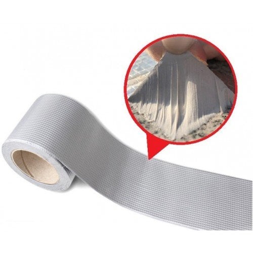 5 Metre x 10cm Çamur Bant Alüminyum İzolasyon Tamir Çatlak Bantı