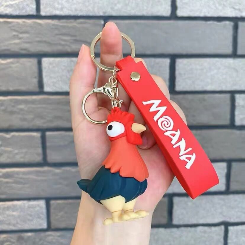 Moana Karakter Lüx Anahtarlık Çanta Aksesuarı Süsü 1 Adet