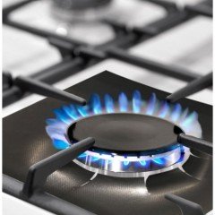 Ocak Koruyucu Folyo Yanmaz Yapışmaz 4'lü Siyah Set